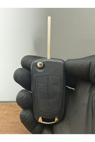 Luxe Aksesuarr Opel Astra H Corsa D 3 Button Switchblade Remote Control Case