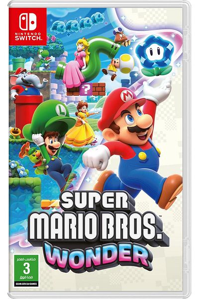 nintendo switch Super Mario Bros. Wonder for SWITCH (KSA Version)