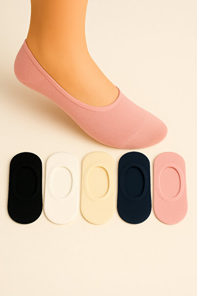 ZENGİN 5 чифта безшевни детски невидими чорапи с силиконова подплата