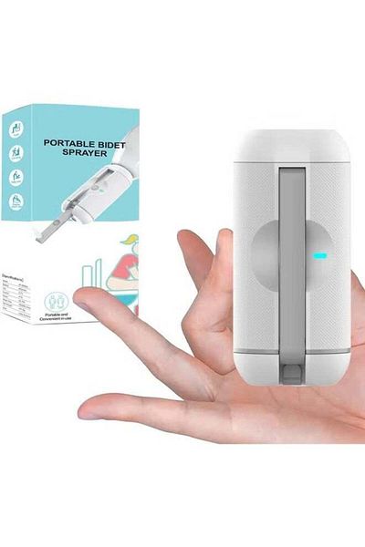 Generic Portable electric pocket bidet for travel, rechargeable