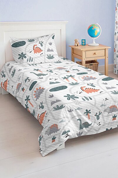 Realhomes مجموعة بيكيه للأطفال مكونة من قطعة واحدة باللونين الأخضر والبرتقالي...