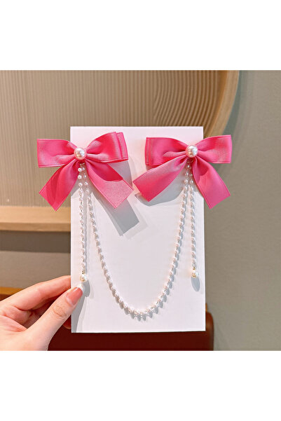 GÜLPEŞE Agrafă cu panglică cu perle, design special, Glpş-0972