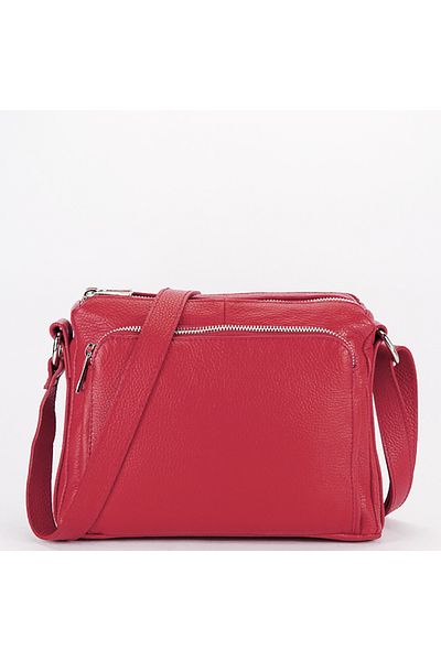 SOFILINE Red genuine leather bag Camelia 124