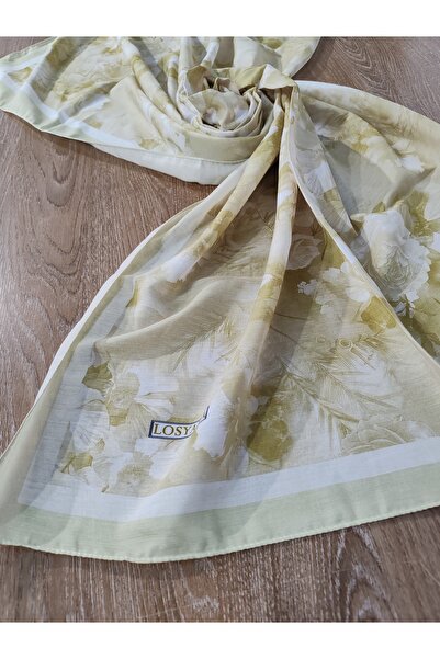 Cadde Dükkanı Losyana Pamuk Şal Yeşil