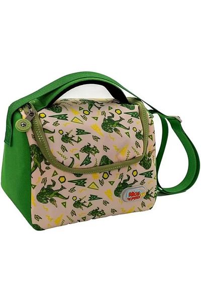 Mu Art Ahşap Kids Dinosaur T-Rex Themed Girl/Boy Lunchbox