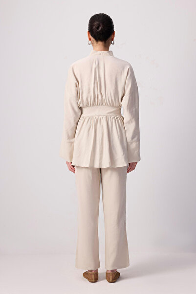 Touché Privé Wide Belt Tunic Pants Set