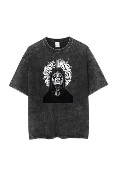 DEEFWEAR تي شيرت مطبوع قابل للغسل للجنسين