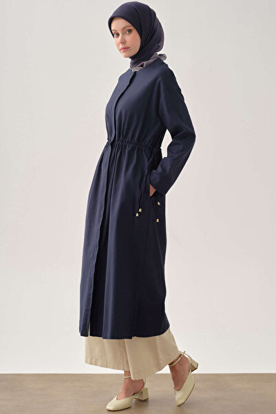 Tuğba Bel Çift Kanal Bağcıklı Giy-Çık - Lacivert