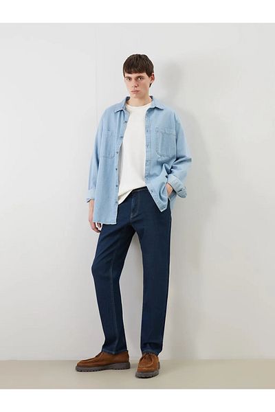 LC Waikiki Lcw Jeans Indigo 779 Regular Fit Men's Jean Trousers