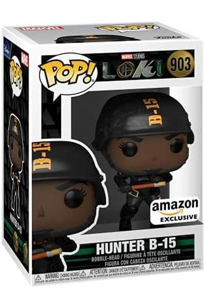 Funko POP Marvel: Loki - Hunter B-15، حصريًا على أمازون، متعدد الألوان