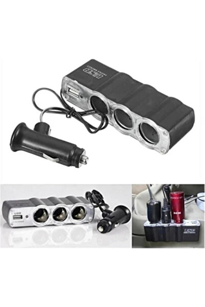 Genel Markalar Bmw X4 Uyumlu Araba Araç Oto Çakmak Çoklayıcı Çoğaltıcı Soketi...