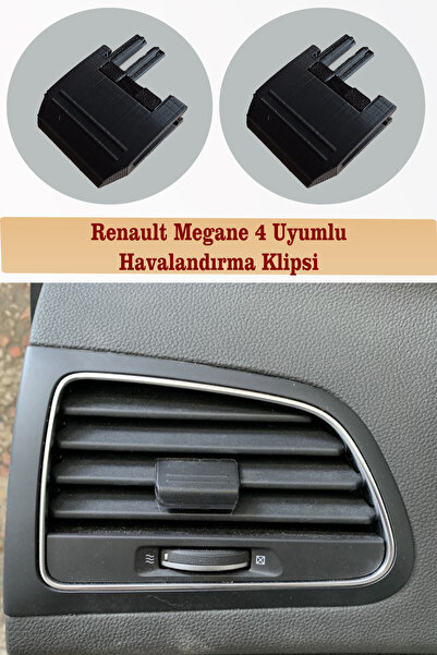 YUBBOX Renault Megane 4-talisman Uyumlu 2 Adet Sağ Ve Sol Tek Parça Havalandı...