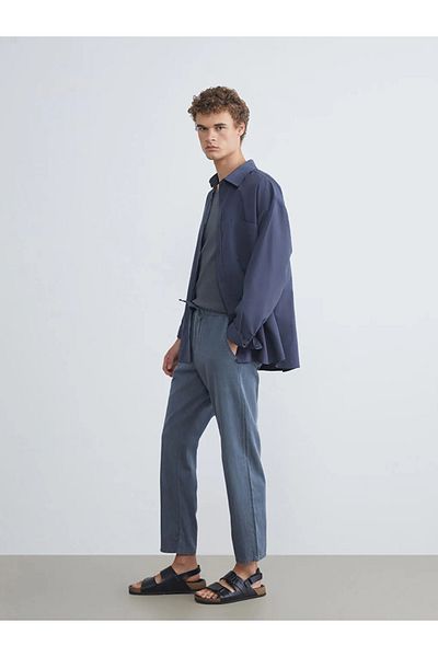 LC Waikiki بنطلون جينز LCW Jeans Indigo فضفاض للرجال