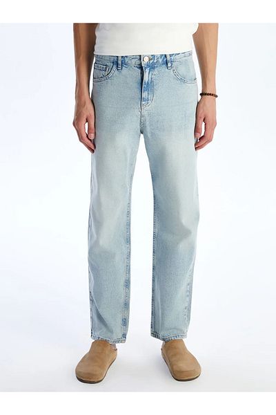 LC Waikiki Lcw Jeans Indigo Baggy Fit Men's Jean Trousers