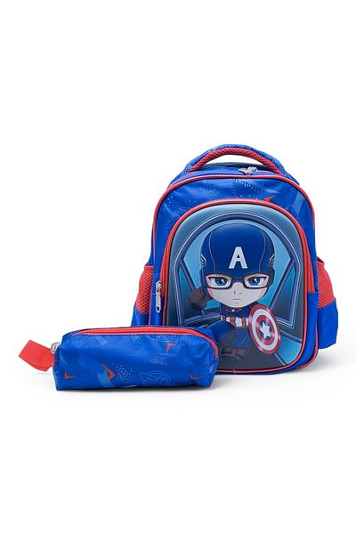 Shihon 2-Piece Boys School Backpack 12 Inch