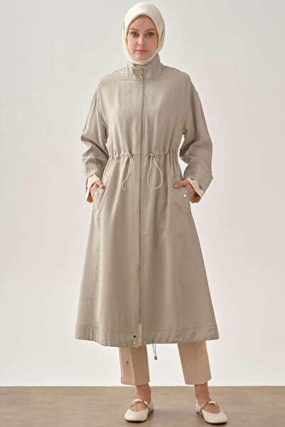 Tuğba Kombinli Lastikli Kap - Açık Yeşil