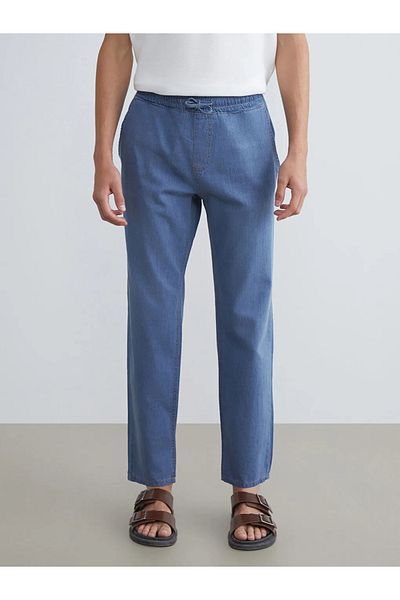 LC Waikiki Lcw Jeans Indigo 700 Straight Fit Men's Jean Trousers
