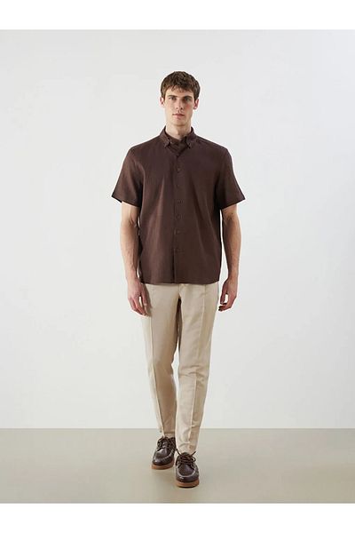 LC Waikiki Lcw vision beige standard fit gabardine men's trousers