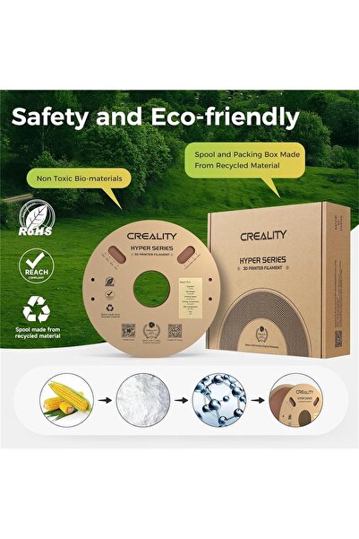 Creality Hyper Pla Kahverengi Filament 1.75mm 1000Gr