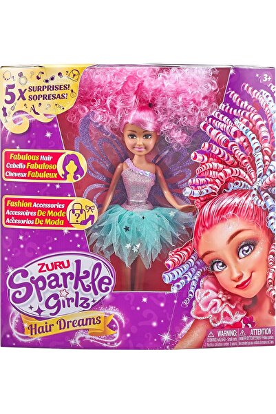 Sparkle Girlz أحلام الشعر - دمية حلوى غزل البنات، إصدار محدود، مقاس 10.5 بوصة