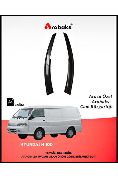 Arabaks Hyundai H-100 Minibüs Cam Rüzgarlığı 2'li Takım (MUGEN TİP, DAYANIKLI...