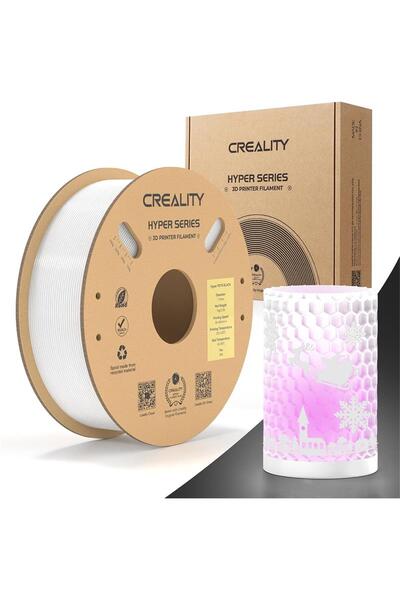 Creality Hyper Petg Beyaz Filament 1.75mm 1Kg