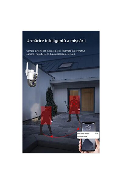 Jortan Camera de supraveghere , Wifi, IP66, HD 1920 X 1080, + Card memorie 32GB