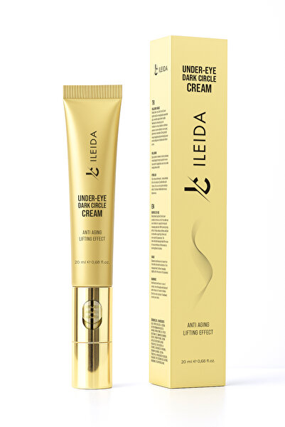 İLEİDA Yaşlanma ve Kırışıklık Karşıtı Titreşimli Göz Altı Halka ve Morluk Bakım Kremi 20ml