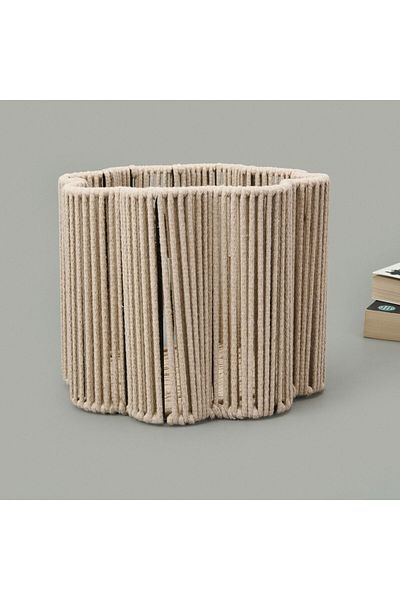 MATMEL Living Granny Summer Decorative Basket - Ecru - 25X20 cm