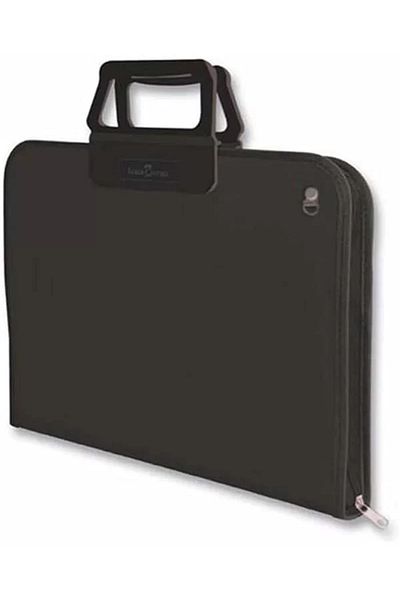Mu Art Ahşap Faber-castell project case, black blue