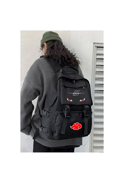 Toum Anime Design Printed Palaska Backpack School Bag