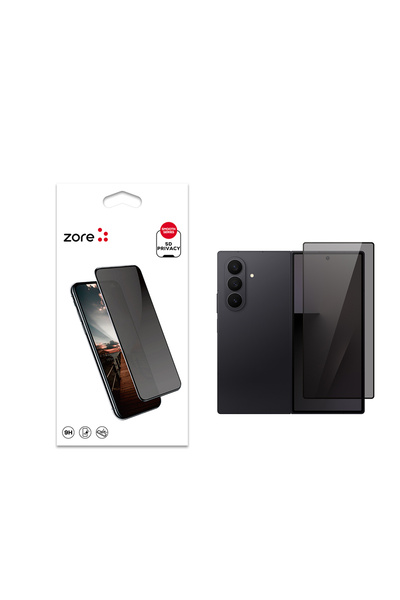 kılıffuarı Samsung Galaxy Z Fold 7 Cam Privacy 9H Darbe Emici Özelliği Hayale...