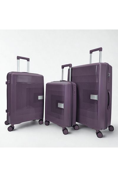 carbon Shatterproof Luggage Set from