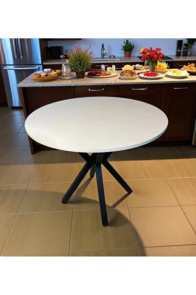 Şam group Yuvarlak Yemek Masası 70 Çap 4 Kişilik Masa 2 Kişilik Masa