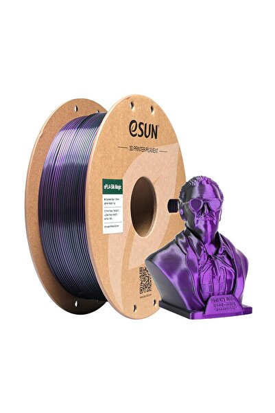 eSun Epla-Silk Magic Filament Siyah-Mor - Urhanshop Gönderimli