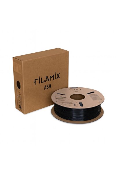 FİLAMİX Asa Filament Siyah 1.75mm 1Kg Uv Dayanımlı - Urhanshop Gönderimli