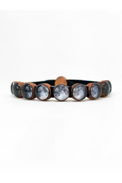 Bijulab Ay’ın Evreleri Temalı Bileklik – Unisex Takı | Anlamlı Hediye