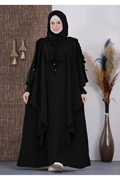 MÜHTEŞEM TEKSTİL Aerobin kumaşı Tesettür çarşaf boyu 150 cm