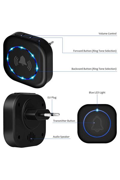 OEM Wireless Doorbell with 300 m Range – Security and Comfort Without Wires