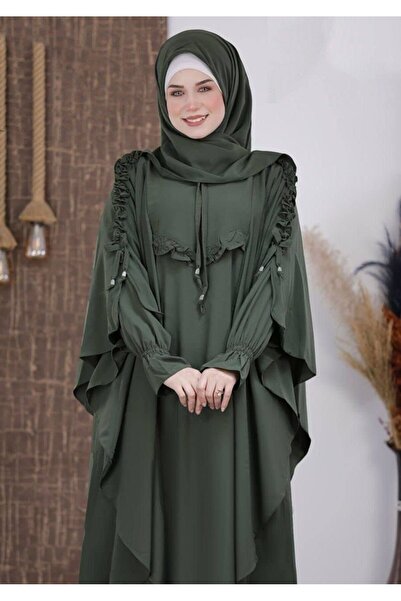 MÜHTEŞEM TEKSTİL Aerobin kumaşı Tesettür çarşaf boyu 150 cm