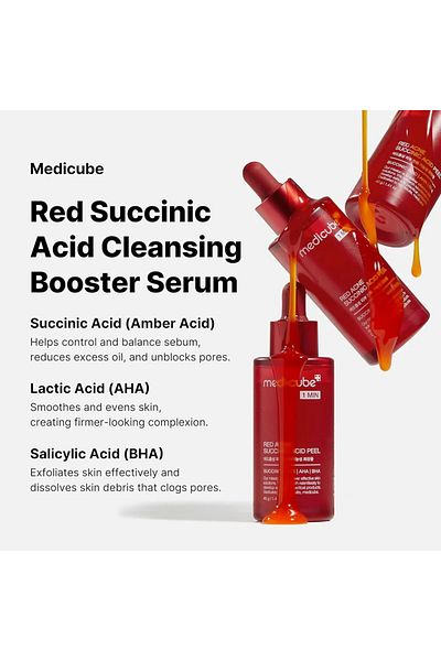 Medicube MediCube Succinic Acid Peel for Red Acne, 40g