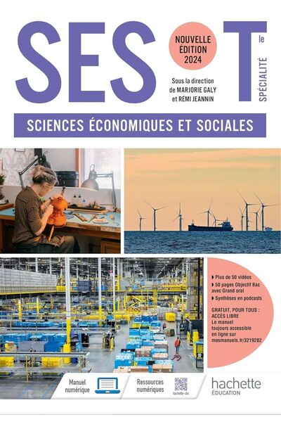 Hachette Publıshıng Sciences Economic and Social Ses Tle Specialite Edition 2024
