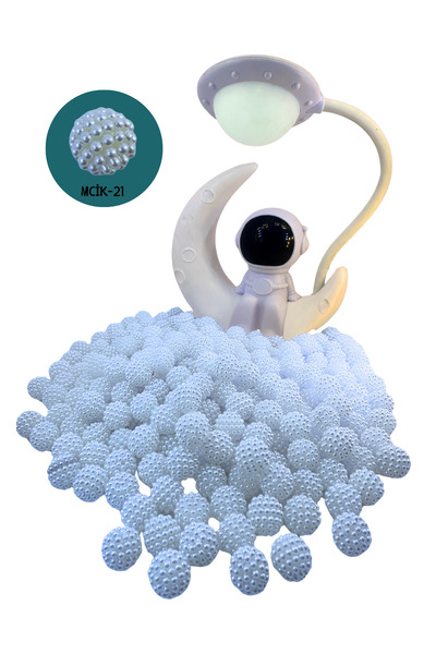 CSG BAZAAR Böğürtlen İnci Boncuk - Beyaz - 14 mm - 40 Adet - MCİK-21 - Takı ve El İşi Boncuğu