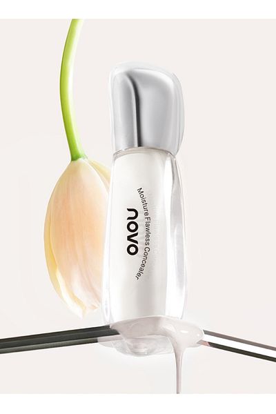No-vo Concealer Liquid, Full Coverage Brightening Under Eye Concealer for Women