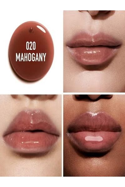 Dior Addict Lip Glow Oil 020 Mahogany – Nourishing Hydrating Lip Care Oil Brown Tint 6ml