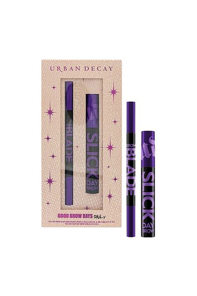 Urban Decay مجموعة Good Brow Days Only - مجموعة حواجب كاملة لتحديد وتشكيل وتثبيت الحواجب