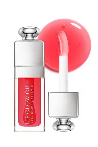 Dior Addict Lip Glow Oil 015 Cherry – Nourishing, Hydrating Tinted Lip Care Oil Red 6ml