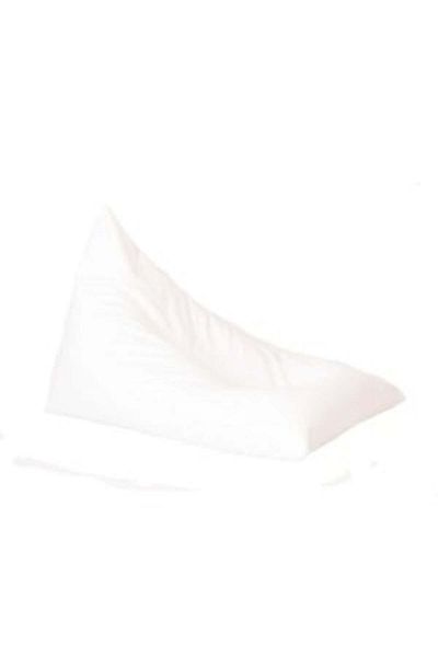 Pufrelax Fotoliu sac Kudos, Material Piele ecologica - Alb