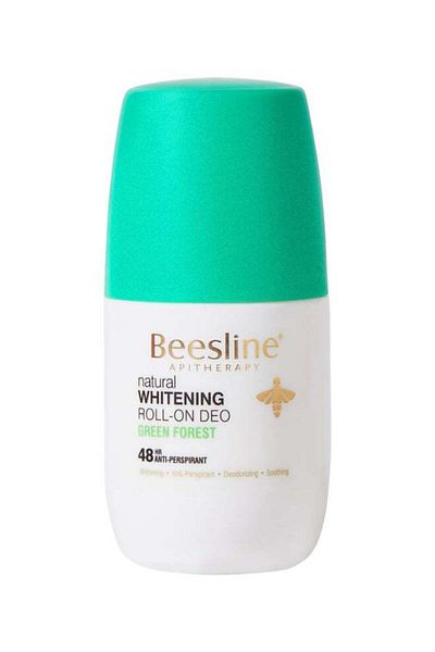 Beesline Deodorant Roll-On for Whitening - Green Forest White/Green 50ml