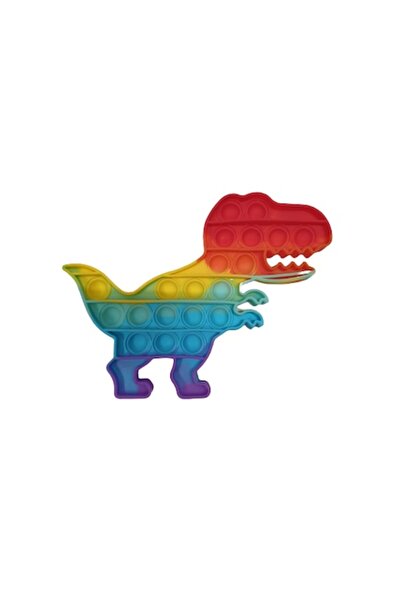 OEM Παιχνίδι σιλικόνης κατά του στρες, Pop it now, Σχήμα δεινόσαυρου, 18x13cm...